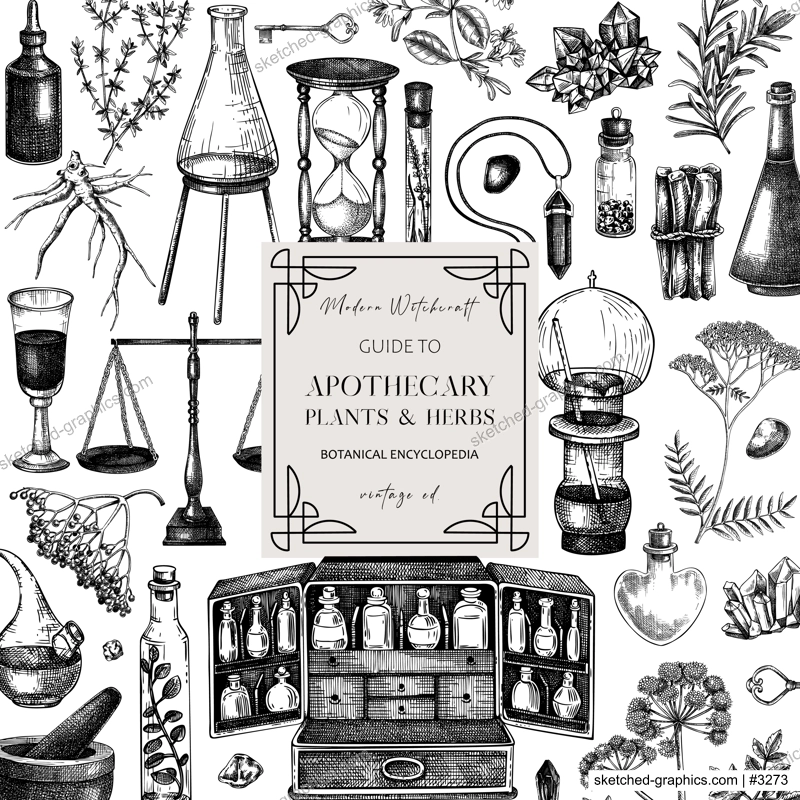 Antique apothecary hand-drawn vector illustration. Alchemy sketches. Vintage chemistry flyer design. NOT AI generated