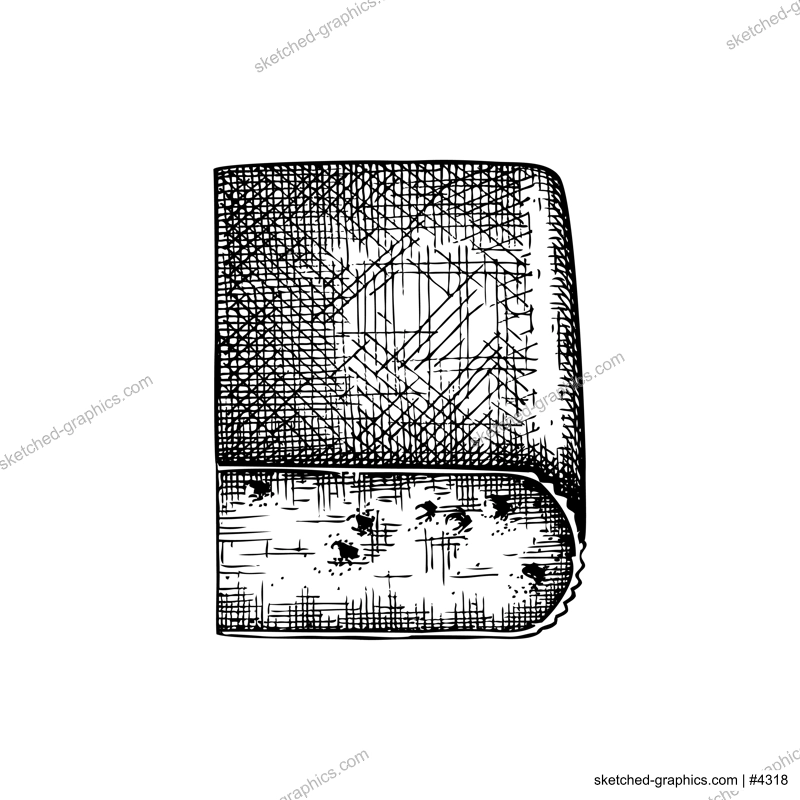 Cheese hand drawn illustration. Food design element. Vector cheese piece sketches in engraved style. Dairy product drawings for menu, stores, banners, packaging design.